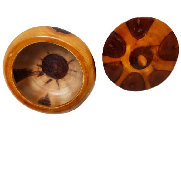 Brazilian Handcrafted Wood Trinket Box By Carlos Zipperer Sobr C1920s - Picture 6 of 8